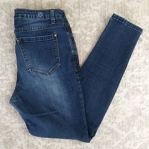 Kensie Knockout Distressed Skinny Jeans 8 / 29 Blue